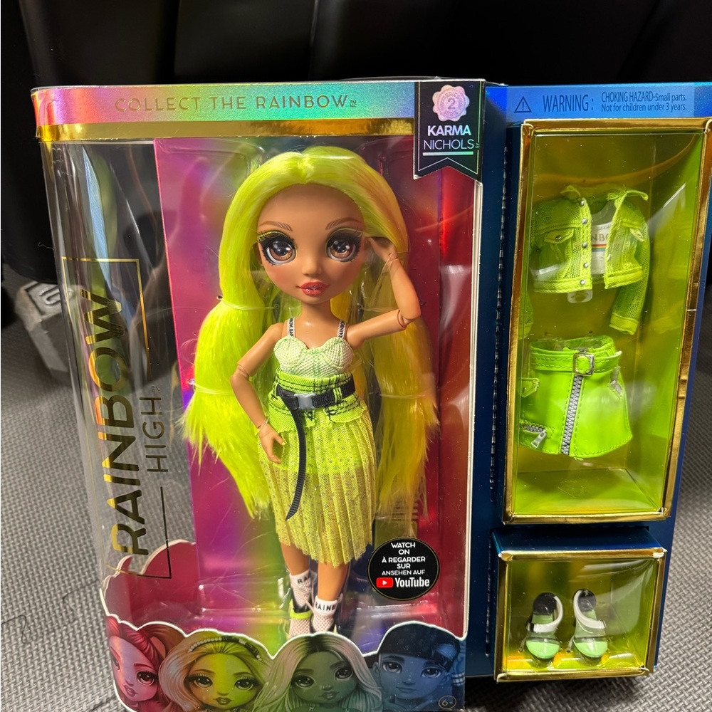Rainbow High Karma Nichols Doll with Accessories